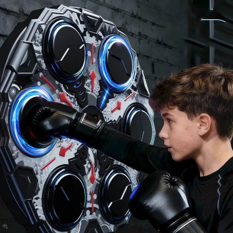 Interactive Smart Music Boxing Machine