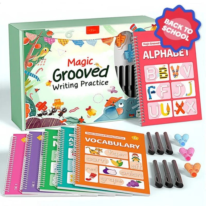Tracing & Writing Skills Workbook for Young Learners