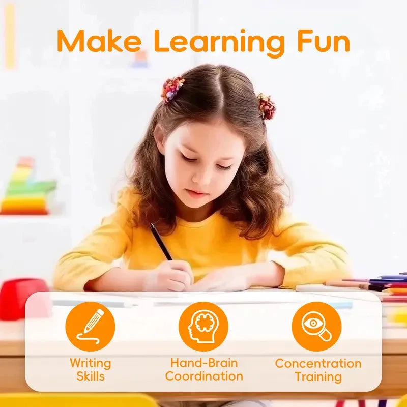 Tracing & Writing Skills Workbook for Young Learners