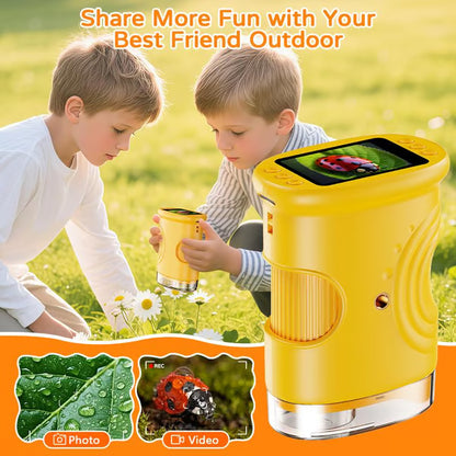 1000x Handheld Digital Microscope with 4K Screen