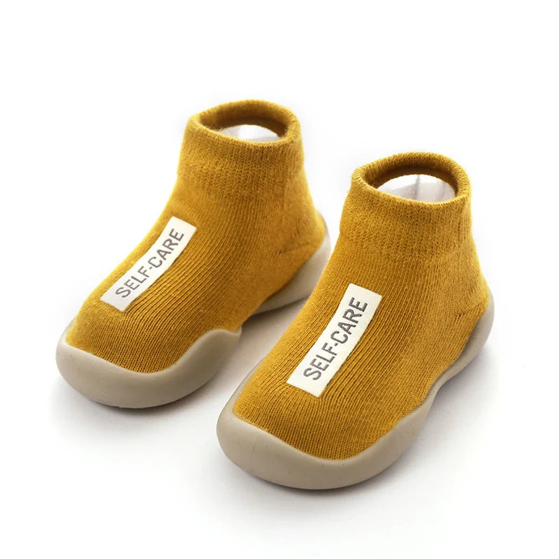 Baby Sock Shoes with Flexible Sole